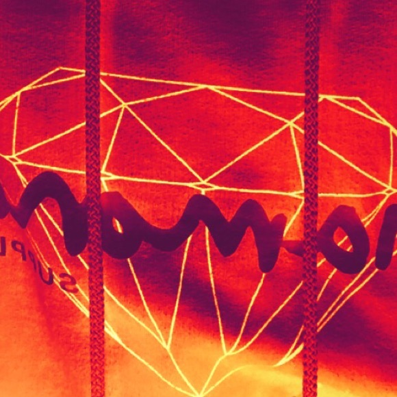 Yellow Diamond Supply co hoodie. Men’s Medium - Picture 3 of 3